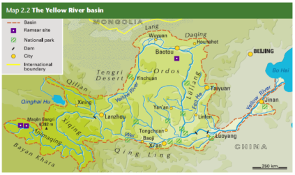 yellow river basin map2